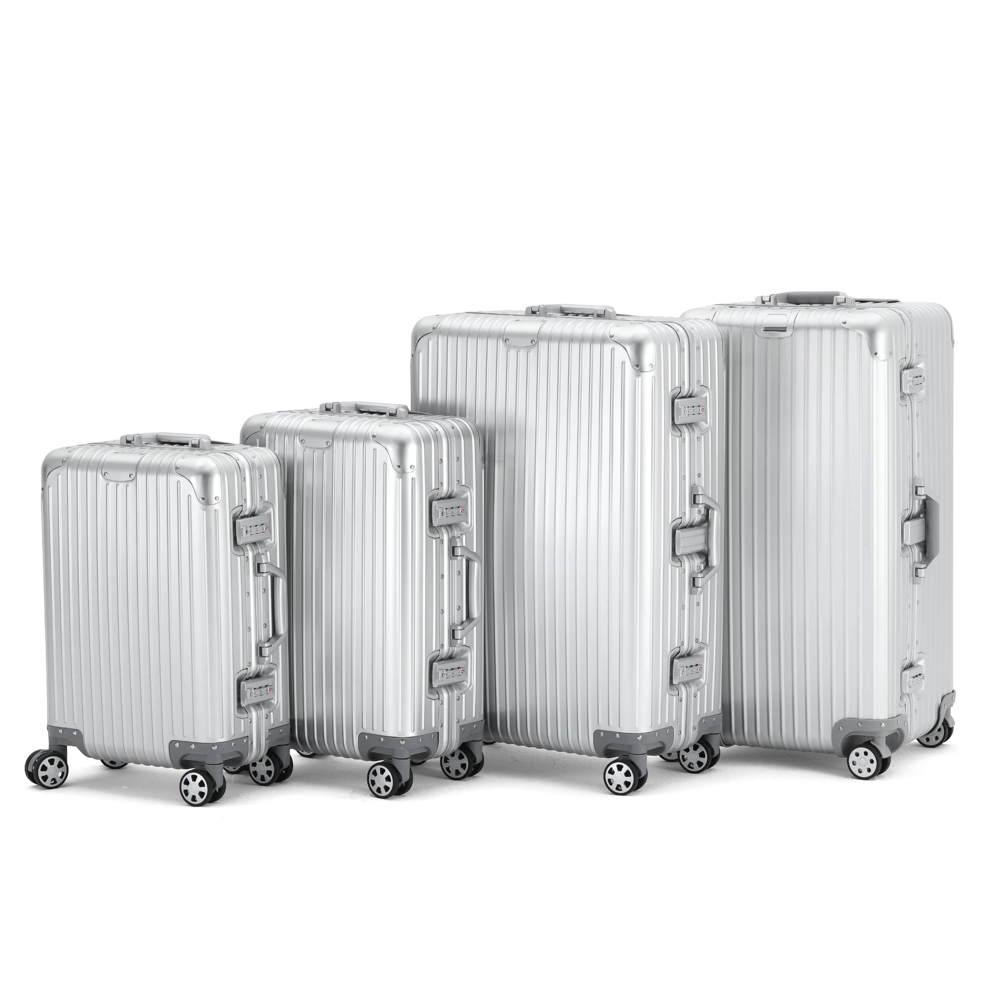 ALUMINIUM SUITCASE ( V2 NEW & IMPROVED - STRONGER ALUMINIUM & REMOVEABLE WHEELS )