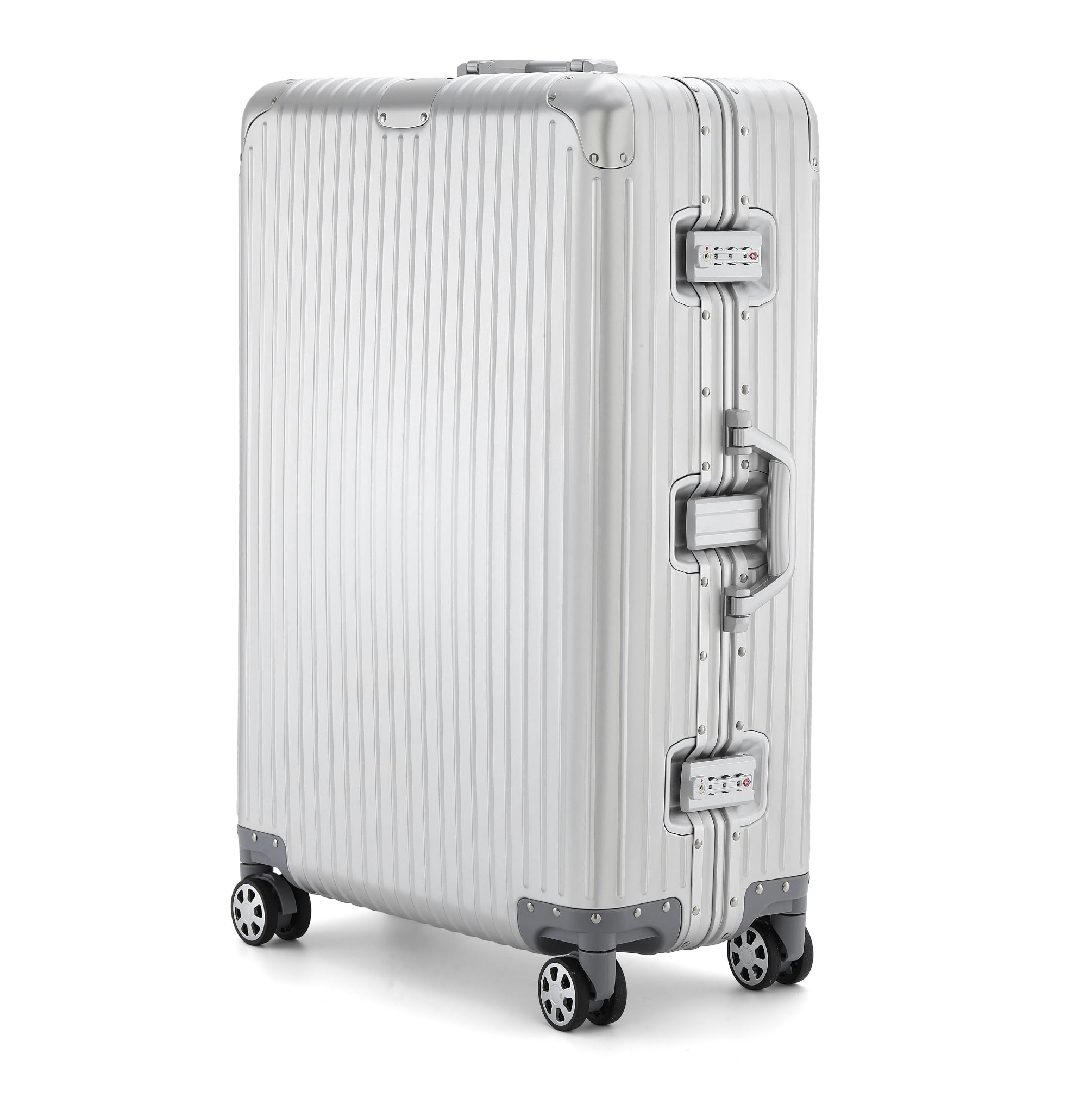 ALUMINIUM SUITCASE ( V2 NEW & IMPROVED - STRONGER ALUMINIUM & REMOVEABLE WHEELS )