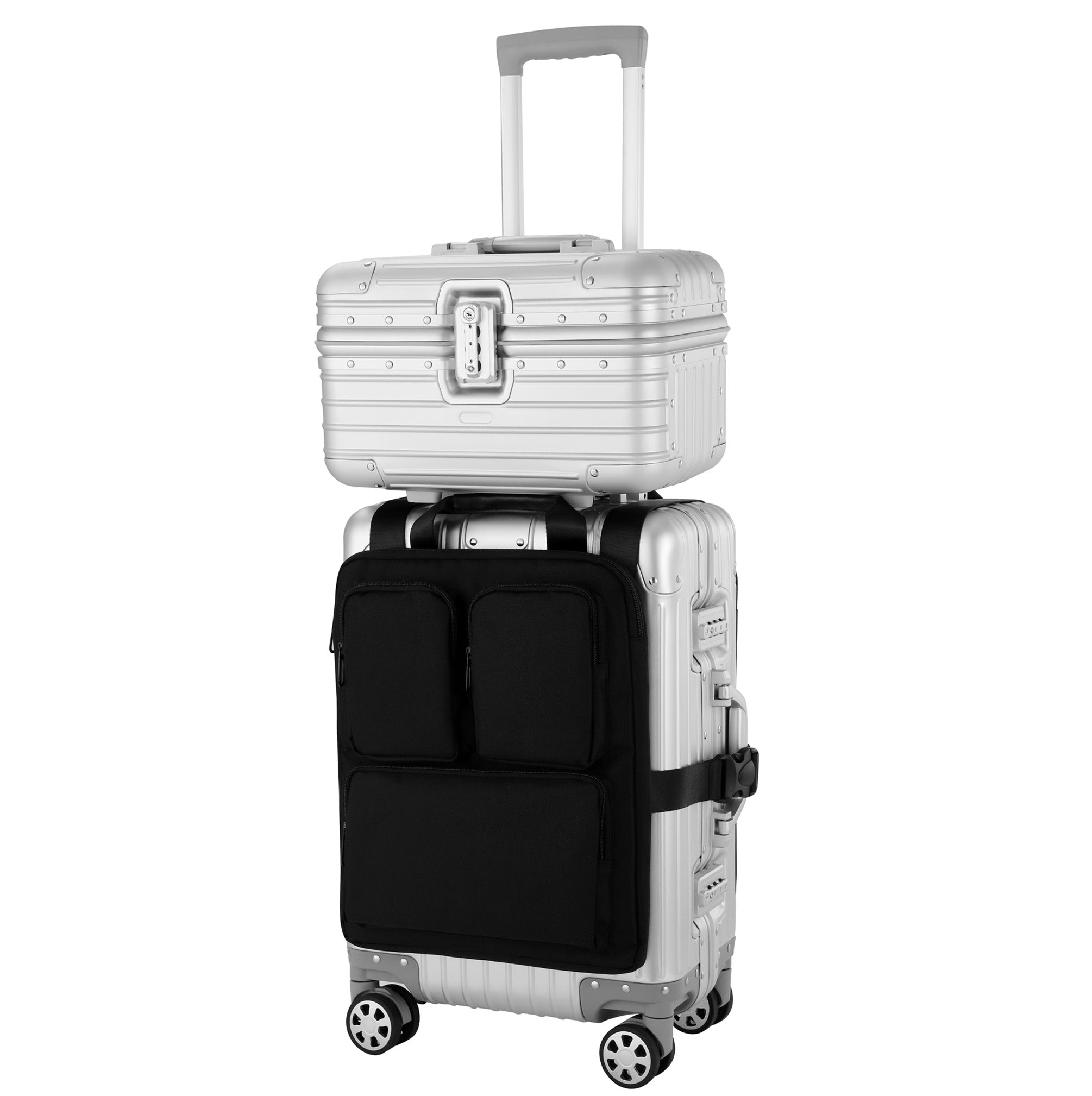 ALUMINIUM SUITCASE ( V2 NEW & IMPROVED - STRONGER ALUMINIUM & REMOVEABLE WHEELS )