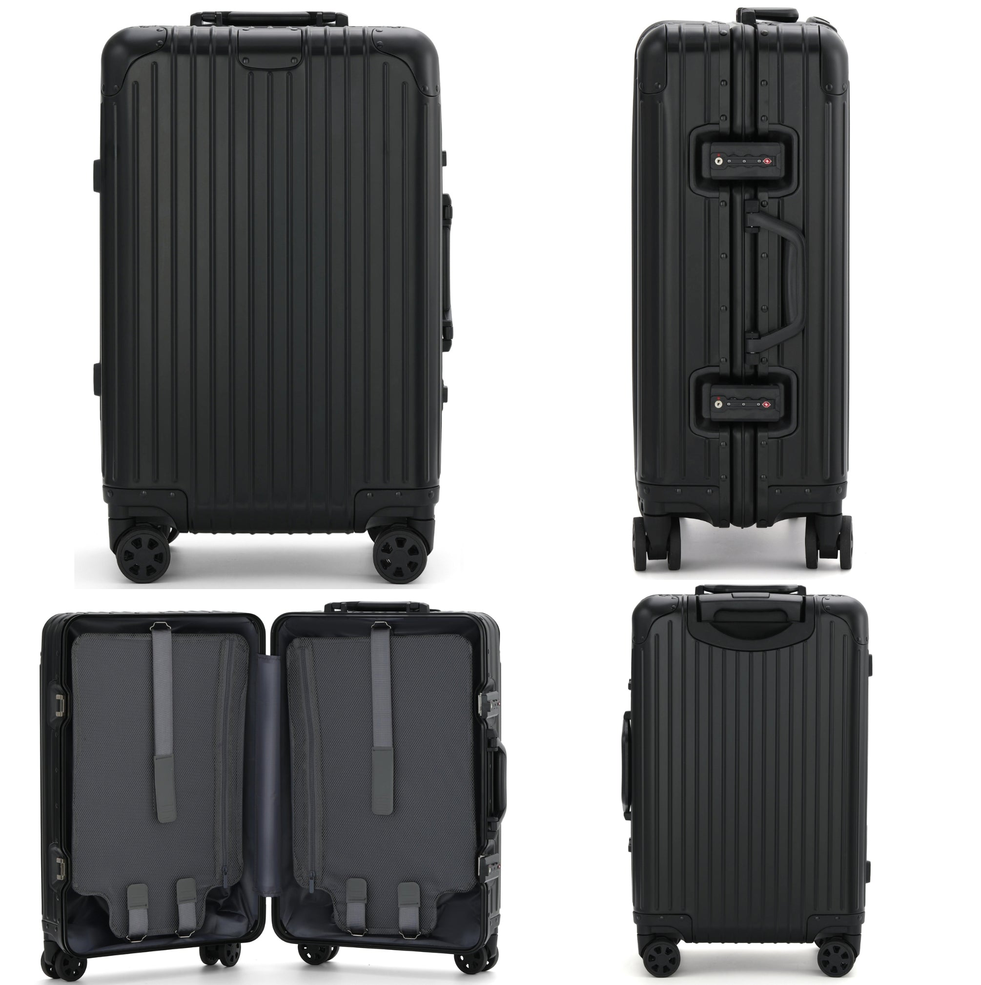 ALUMINIUM SUITCASE ( V2 NEW & IMPROVED - STRONGER ALUMINIUM & REMOVEABLE WHEELS )